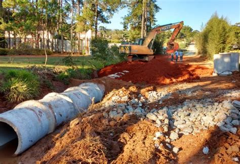 Not Cia Obras De Drenagem Para Escoamento De Guas Pluviais