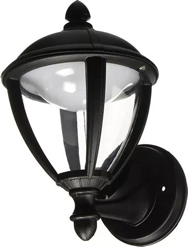 Farol Exterior Muro Led Negro Ftl Led 003 N Tecnolite