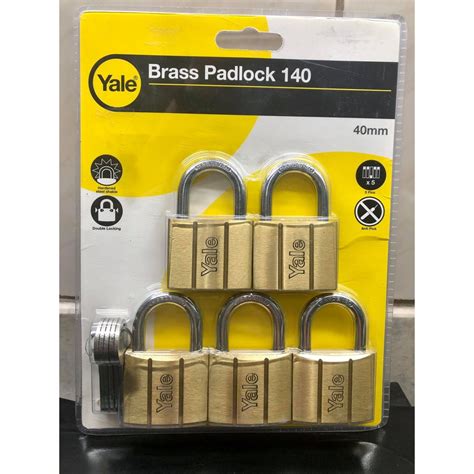 Yale Brass Padlock V Set Of Avail In Mm And Mm Shopee