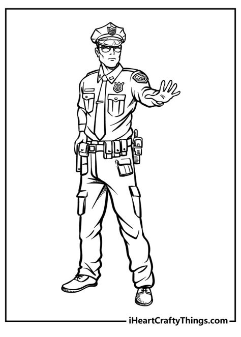 Police Coloring Pages 100 Free Printables