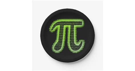 Pi Day 2016 Paper Plate