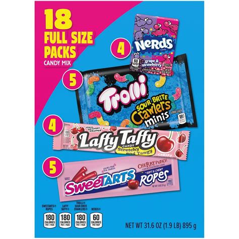 Find Your Perfect Trolli Laffy Taffy Nerds And Sweetarts Candy Box 31