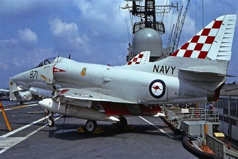 A 4g Vf 805 Onboard Hmas Melbourne Royal Australian Air Force