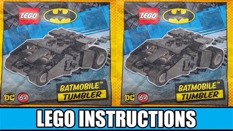 LEGO Instructions DC Comics Super Heroes Magazine 212328