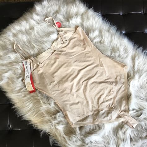 SPANX Intimates Sleepwear Spanx Thong Bodysuit Nude Xl Nwt Poshmark