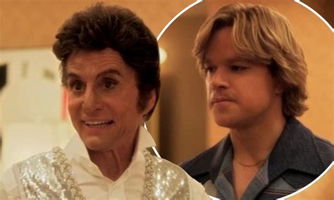 Michael Douglas Liberace And Matt Damon S Scott Thorson Flirt As They Meet For The First Time