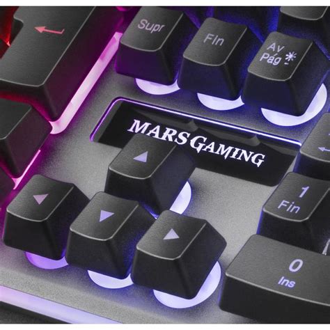 Teclado híbrido H mecánico Mars Gaming MK220 RGB EuropeanPC