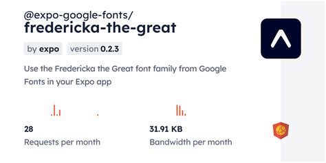 Expo Google Fonts Fredericka The Great CDN By JsDelivr A CDN For Npm