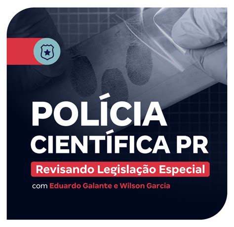 Concurso Polícia Científica PR