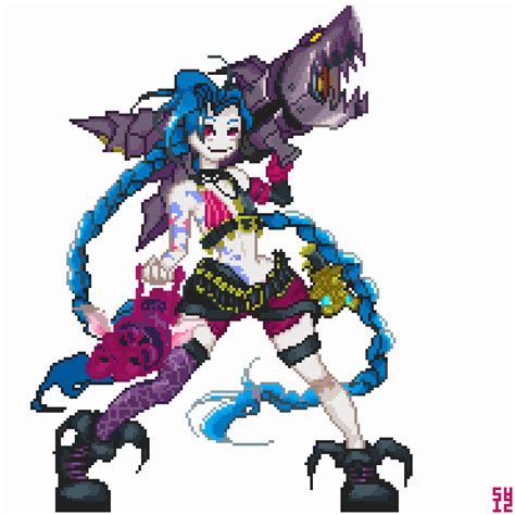 Jinx From League I Tried A Little Something Its Still A Little Rough