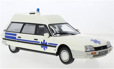 Miniature Citroen CX 1 18 Ottomobile Break Ambulance Quasar Heuliez