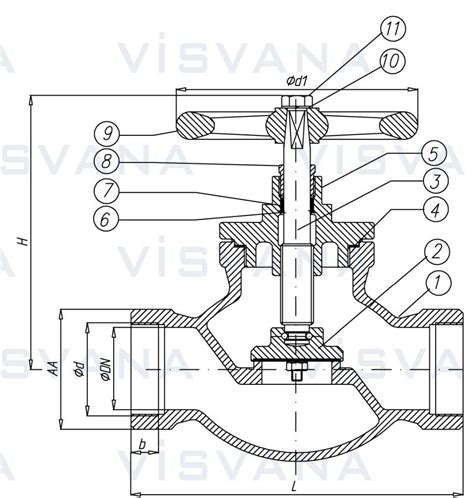 Globe Valve Diagram