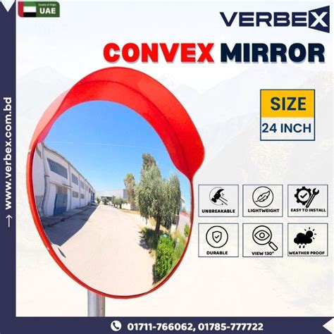 Verbex 24 Inch Top Quality Convex Mirrors Price In Bangladesh