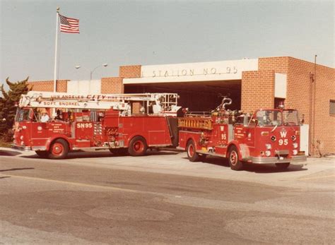 Los Angeles City Fire Dept Lafd Station 95 Crown Coach Fire