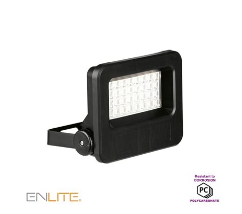 Enlite Coastal Floodlight W Led Lm K Polycarbonate Ip