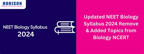 Updated Neet Biology Syllabus Remove Added Topics