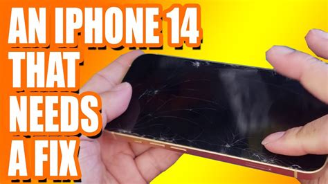 A Gold One Iphone 14 Screen Replacement Sydney Cbd Repair Centre