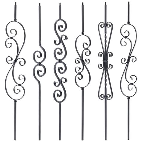 Wrought Iron Balusters Metal Spindles And Iron Stair Railing