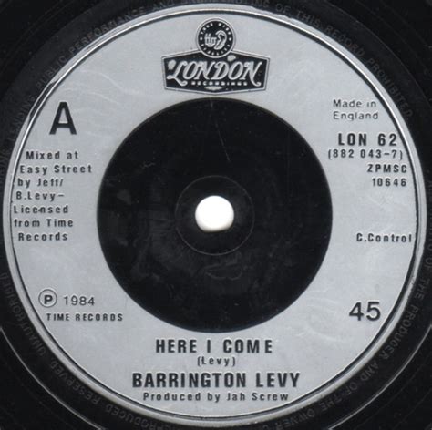 Barrington Levy - Here I Come | Releases | Discogs