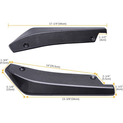 For Subaru Brz Toyota Scion Fr S Carbon Fiber Front Bumper Lip Spoiler