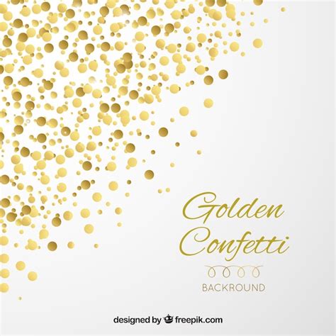 Imágenes de Confeti Hoja Oro Descarga gratuita en Freepik