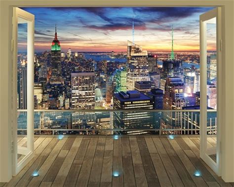 New York City Skyline Wall Mural