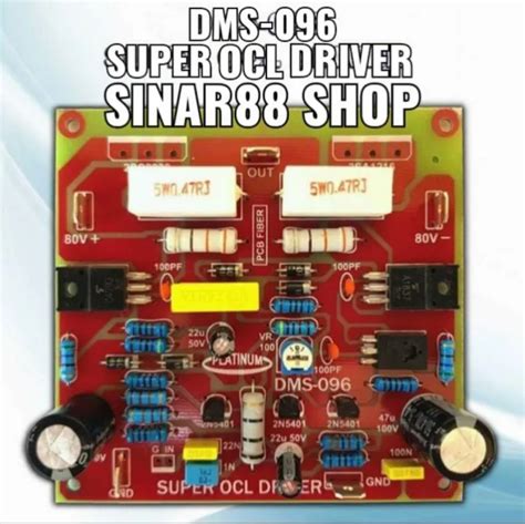 Kit Power Ampli Amplifier Super Ocl Socl Dms Dms Socl