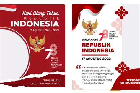 25 Link Twibbon Sambut Hut Ri Ke 78 Pada 17 Agustus 2023 Download Sekarang Cocok Untuk Di