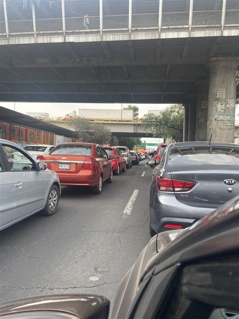 Bloqueo En Avenida Central Hoy Reportan Automovilistas Grupo Milenio