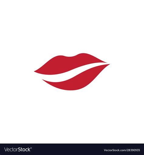 Beauty Lips Women Icon Royalty Free Vector Image