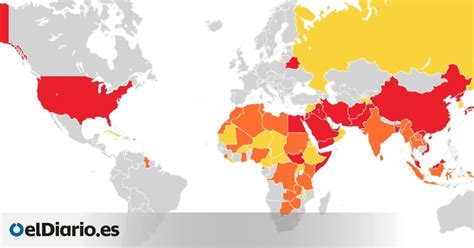 El Mapa De La Pena De Muerte En El Mundo 993 Personas Ejecutadas En 2017