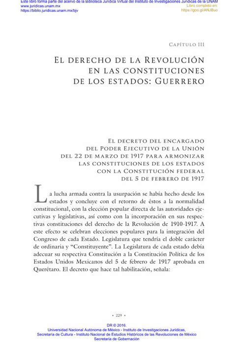 PDF El derecho de la Revolución en las constituciones de los