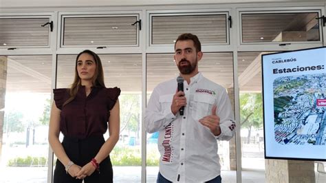 Buscan Paulina Flores y Mauricio Cantú implementar el cablebús MVS