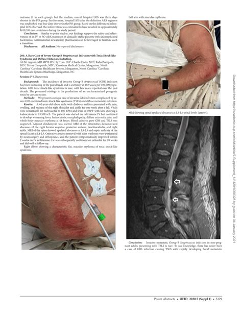 (PDF) 260. A Rare Case of Severe Group B Streptococcal Infection with ...