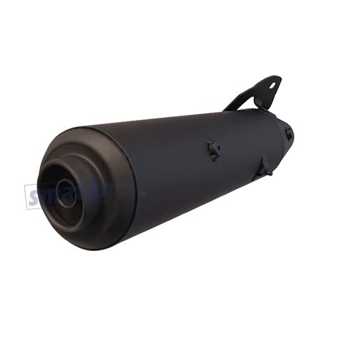 SMATAN Pulsar 150 180 Half Silencer Dholki Black