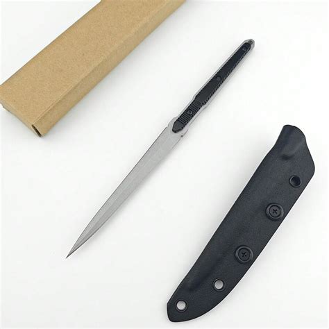 Hn Fixed Blade Knife Knife Cr Mov Blade Aluminium Handtag Outdoor