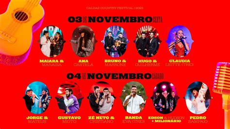 Caldas Country Festival revela programação completa e anuncia vendas