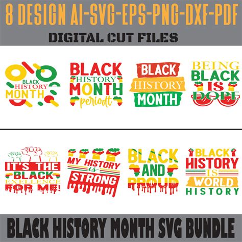 Black History Month Svg Bundle - MasterBundles