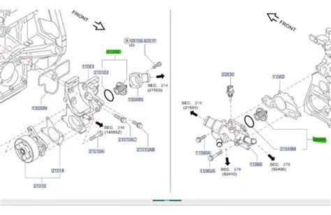 Termostatos Originales Nissan Tiida 2007