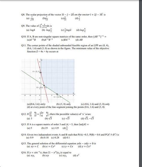 Practice This Cbse Class 12 Mathematics Sample Paper 2023 To Ace