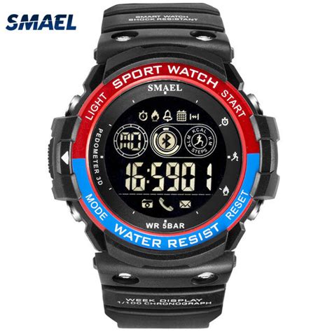 Smael Men Digital Sport Brand Style Outdoor Fashion Led Display