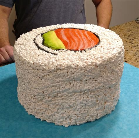 Sushi Roll Cake Roll Cake Sushi Rolls Cake