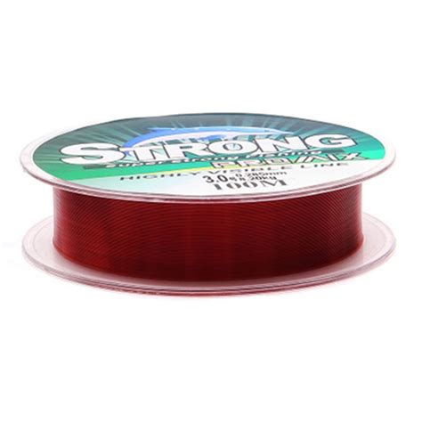 Monofilament Fishing Line Fluoro Carbon Polyester Bait Elastic Thread