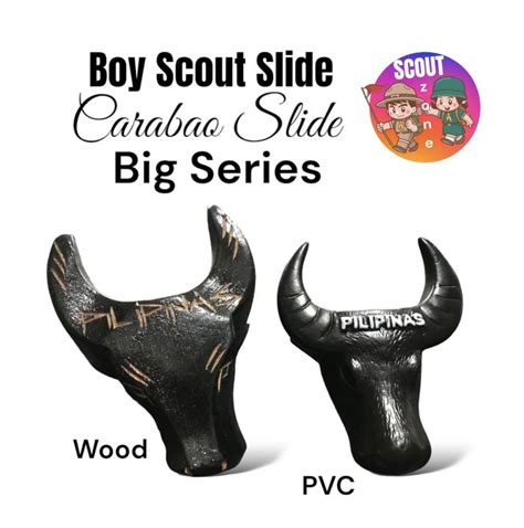 Big Carabao Slide Big Official Item From Scout Wood Or Pvc Big Series