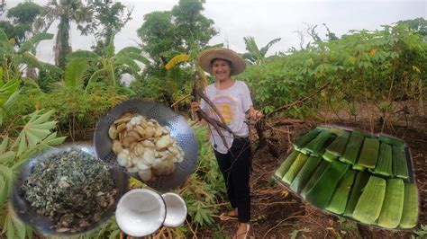 How To Cook Minani Suman Ginataang Talbos Ng Kamoteng Kahoy In Sarap