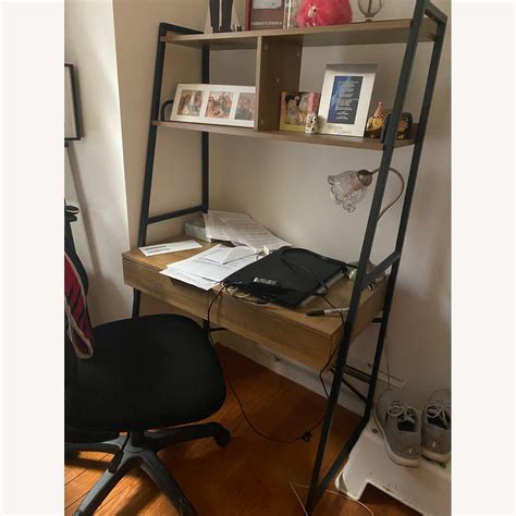 Wayfair Desk with Shelves - AptDeco