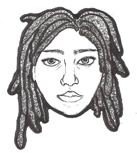 Dreads Drawing At Explore Collection Of Dreads Drawing