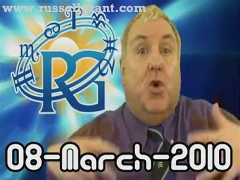 RussellGrant Video Horoscope Pisces March Monday 8th Video