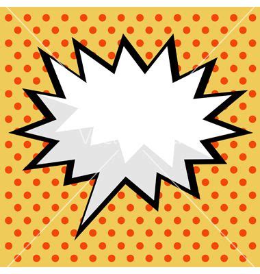 Pop Art Comic Speech Bubble Vector By Pixxart On Vectorstock Pop Art