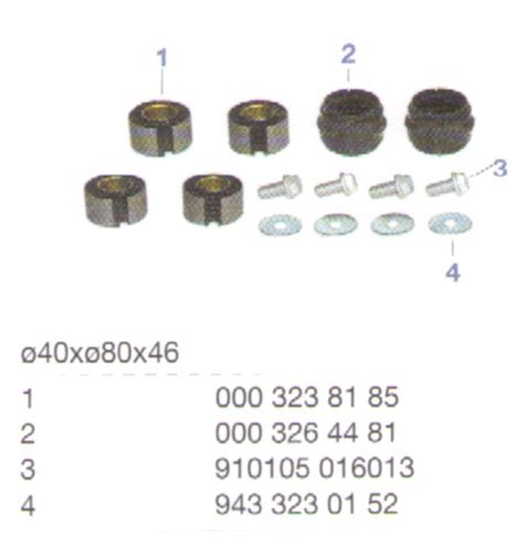 MERCEDES BENZ Bearing Bush Stabiliser 5643152 Leonpart Automotive